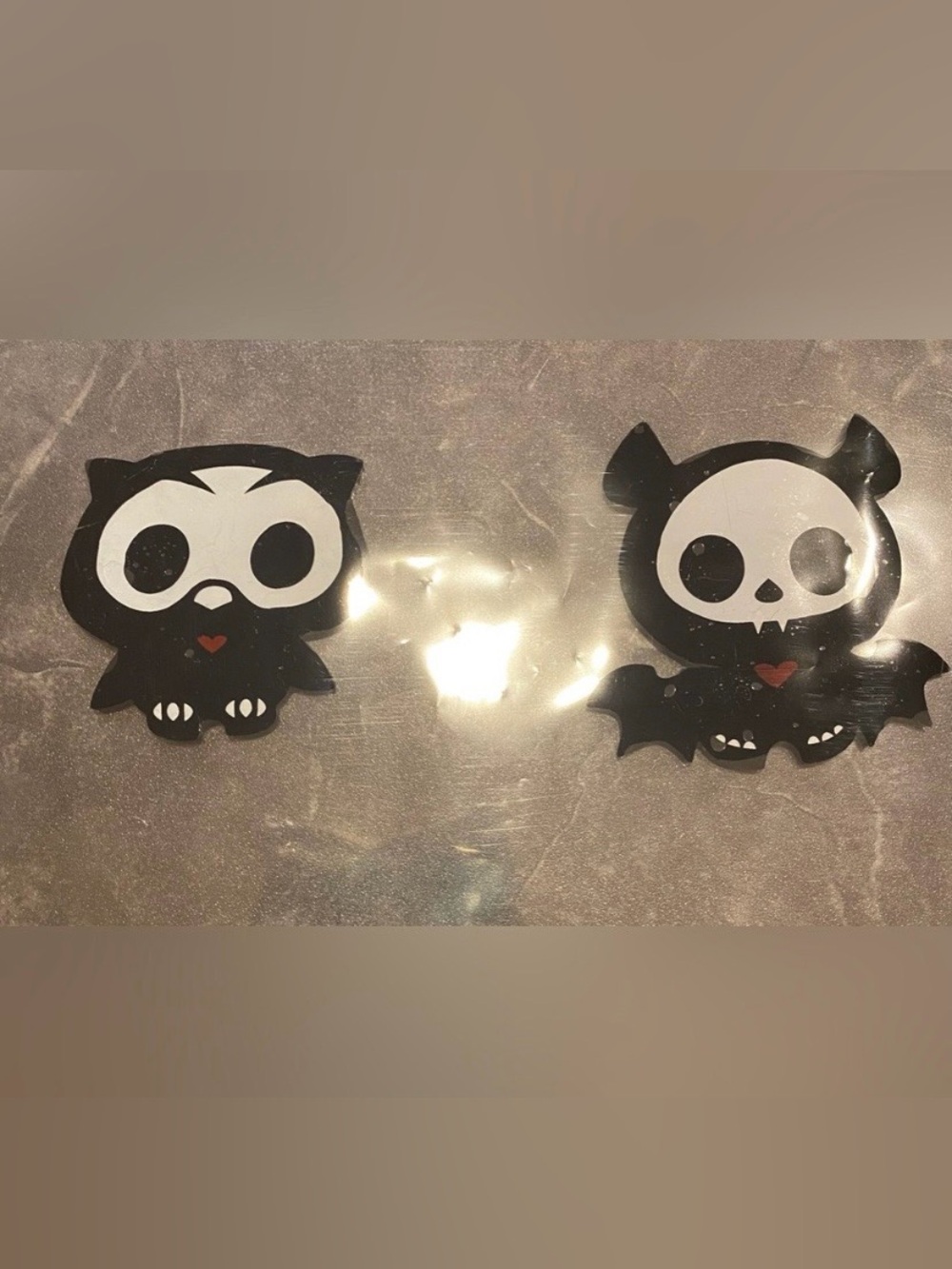 Skelanimals Gel Window Clings